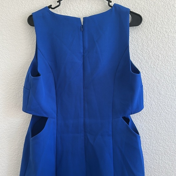 Anthropologie Mare Mare Dress Womens Large Cut Out Shift Cobalt - Picture 6 of 8